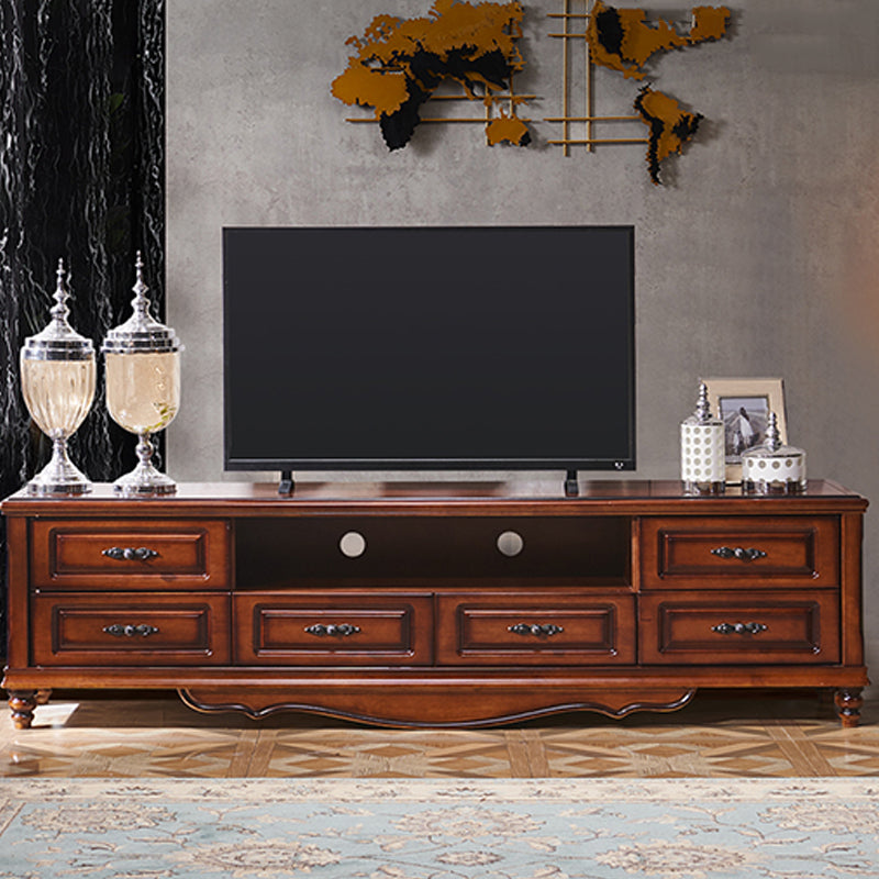 Meuble TV en bois Style traditionnel maison salon meuble TV Console avec tiroirs