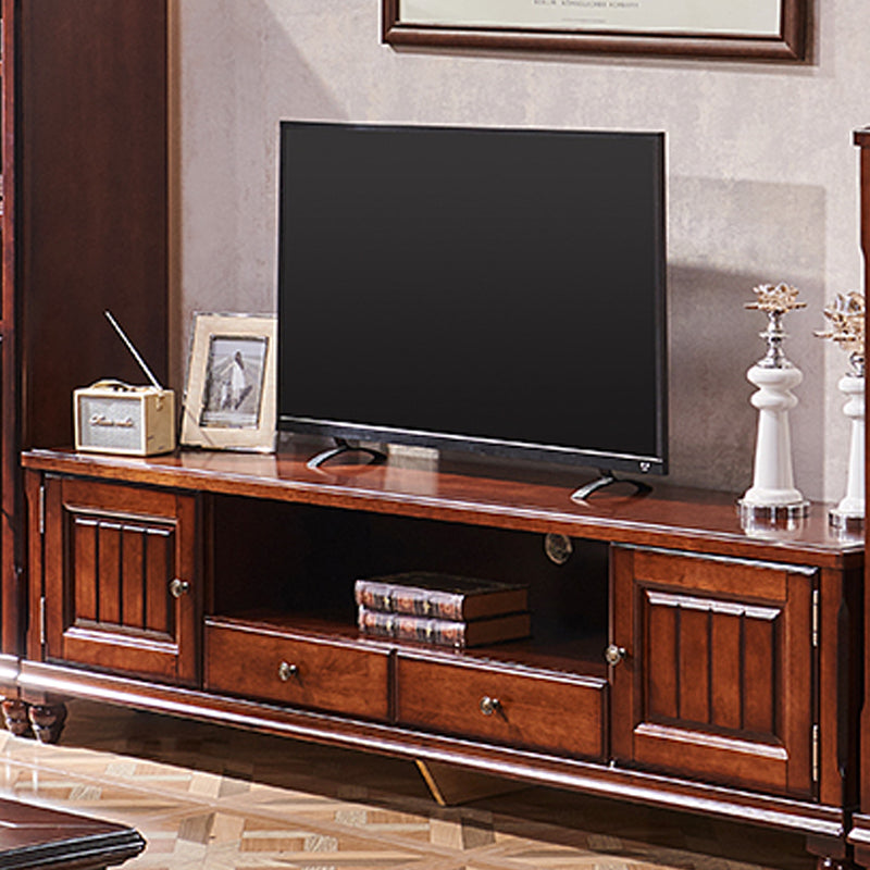 Meuble TV en bois Style traditionnel maison salon meuble TV Console avec tiroirs