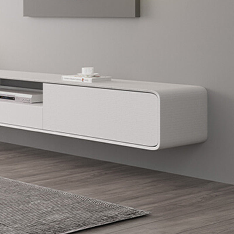 Wooden TV Cabinet Modern Minimalist Home Wall Mounted White TV Cabinet Console Clearhalo 'furn' 'furn_tv_stands_entertainment_centers' 'Furniture' 'Living Room Furniture' 'TV Stands & Entertainment Centers' 'TV Stands & Media Storage Furniture' 'tv_stands_entertainment_centers' 5938496