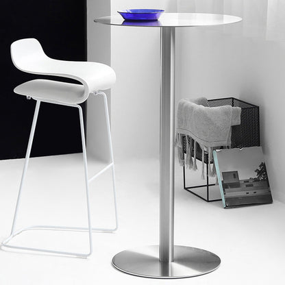 Tavolo da pub in stile industriale altezza tavolo da bar metallico per interno