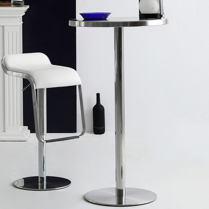 Tavolo da pub in stile industriale altezza tavolo da bar metallico per interno