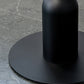 Industrial Bar Dining Table Fixed Bistro Bar Height Cocktail Table with Metal Base Clearhalo 'Bar Furniture' 'Bar Tables' 'bar_tables' 'furn' 'furn_bar_tables' 'Furniture' 'Kitchen & Dining Furniture' 5940197