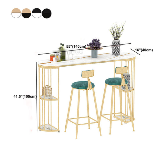 Tavolo da bar ovale sinterizzato in pietra tavolo da pranzo per soggiorno da cucina