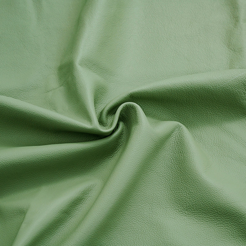 Creative Round Footstool Ottoman Patchwork Color Block Leather Ottoman Clearhalo 'furn' 'furn_ottomans_poufs' 'Furniture' 'Living Room Furniture' 'Ottomans & Poufs' 'ottomans_poufs' 5943055