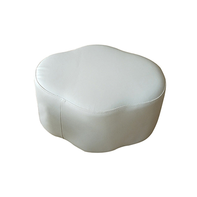 Moderne waterbestendige standaard specialiteitsvorm roze lederen poef