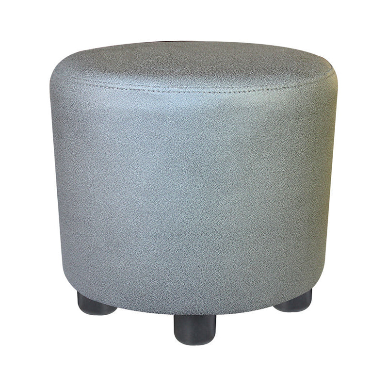 Popular Round Pouf Chair Contrast Color Cotton Water Resistant Footstool Ottoman Clearhalo 'furn' 'furn_ottomans_poufs' 'Furniture' 'Living Room Furniture' 'Ottomans & Poufs' 'ottomans_poufs' 5943207
