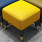 Modern Tear Resistant Standard Solid Color Leather Indoor Standard Yellow 1 Piece Clearhalo 'furn' 'furn_ottomans_poufs' 'Furniture' 'Living Room Furniture' 'Ottomans & Poufs' 'ottomans_poufs' 5943448
