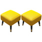 Modern Tear Resistant Standard Solid Color Leather Indoor Standard Yellow 2 Piece Set Clearhalo 'furn' 'furn_ottomans_poufs' 'Furniture' 'Living Room Furniture' 'Ottomans & Poufs' 'ottomans_poufs' 5943450