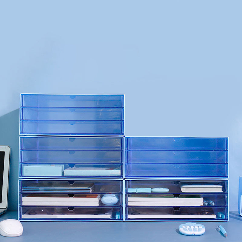 ACRYLIC ACRílico moderno con 3 cajones Archivo para el hogar u oficina