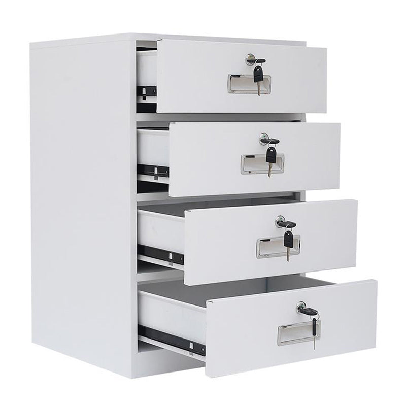 Fireproof File Cabinet Metal Locking Drawers Plain Vertical File Cabinet Clearhalo 'Filing Cabinets' 'filling_cabinets' 'furn' 'furn_filling_cabinets' 'Furniture' 'Office Furniture' 5943590