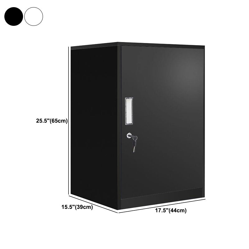 Fireproof File Cabinet Metal Locking Drawers Plain Vertical File Cabinet Clearhalo 'Filing Cabinets' 'filling_cabinets' 'furn' 'furn_filling_cabinets' 'Furniture' 'Office Furniture' 5943604