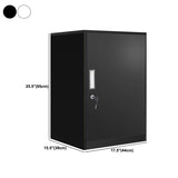 Fireproof File Cabinet Metal Locking Drawers Plain Vertical File Cabinet Clearhalo 'Filing Cabinets' 'filling_cabinets' 'furn' 'furn_filling_cabinets' 'Furniture' 'Office Furniture' 5943604