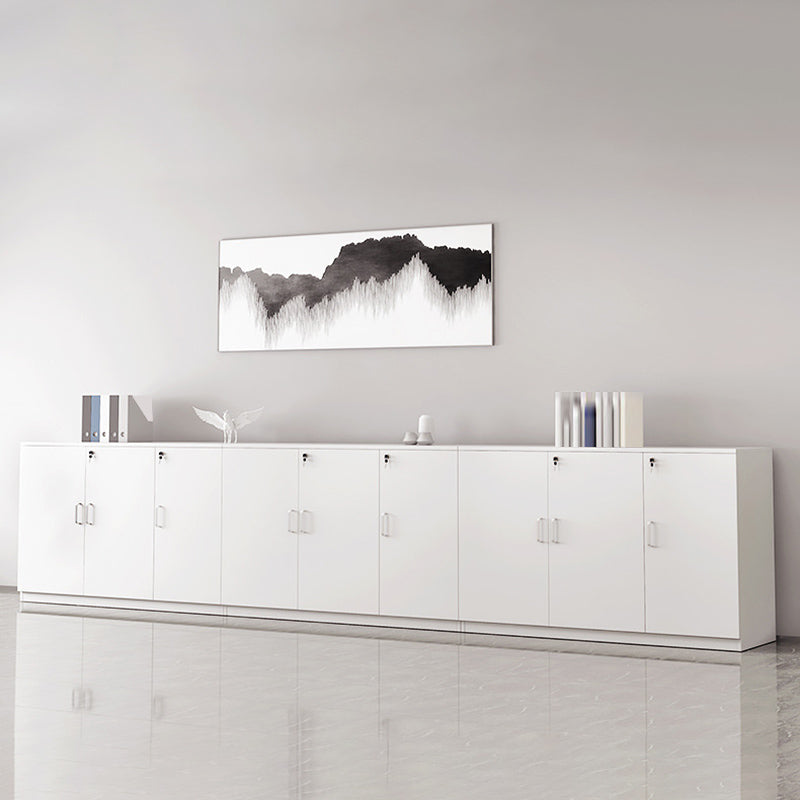 Mobile moderno in legno scaffali di stoccaggio regolabile laterale e cassetti di bloccaggio