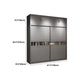 Contemporary Wooden Wardrobe Gray Colour Wardrobe Closet with Sliding Door