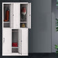 Contemporary Style Wardrobe Steel Home Wardrobe Closet,35.43" D x 16.54" W x 70.87" H
