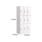 Contemporary Style Wardrobe Steel Home Wardrobe Closet,35.43" D x 16.54" W x 70.87" H