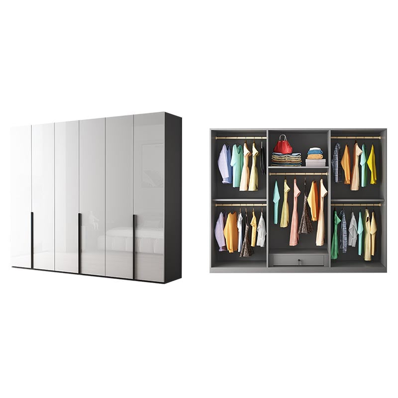 Moderno armadio in legno morbido armadio del cassetto vicino per camera da letto