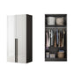 Modern Style Wooden Wardrobe White Colour Wardrobe Closet for Bedroom