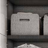 Modern Style Wooden Wardrobe White Colour Wardrobe Closet for Bedroom