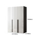 Modern Style Wooden Wardrobe White Colour Wardrobe Closet for Bedroom