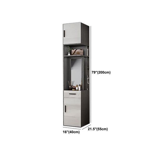 Modern Style Wooden Wardrobe White Colour Wardrobe Closet for Bedroom