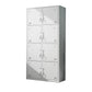 Contemporary Hinged Wardrobe Cabinet Steel Wardrobe Armoire for Home 8 Clearhalo 'Armoires & Wardrobes' 'armoires_wardrobes' 'Bedroom Furniture' 'furn' 'furn_armoires_wardrobes' 'Furniture' 5943968