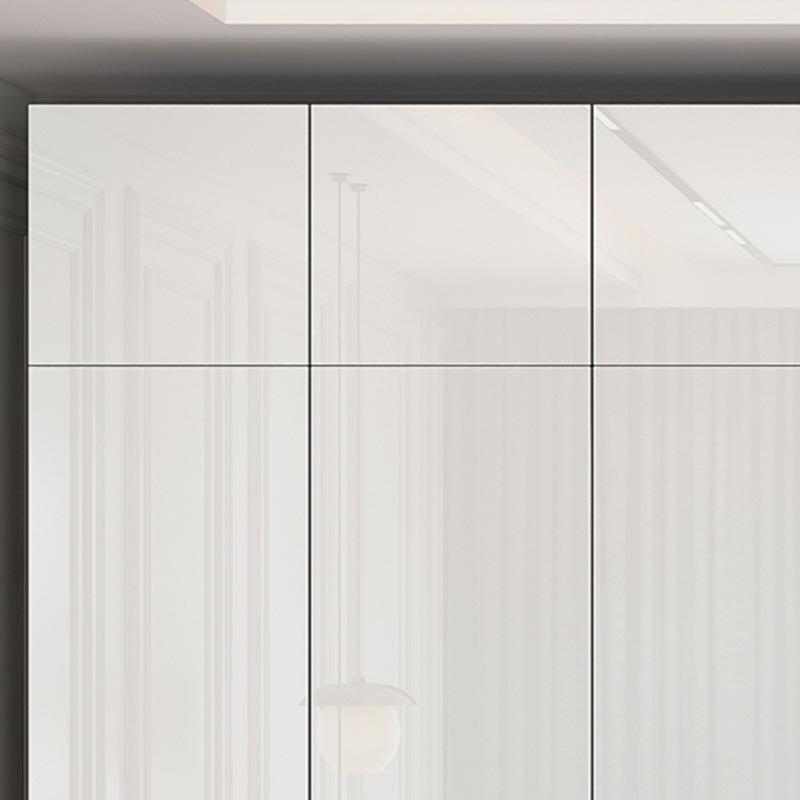 Coupe de tissu moderne en bois blanc inclus le placard de garde-robe pour la maison