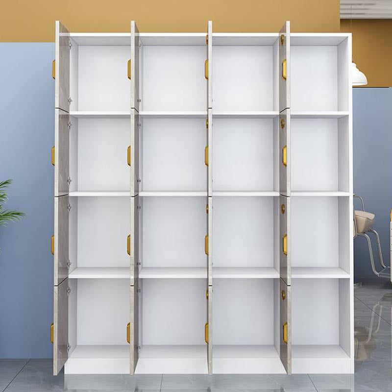 Moderne gespiegelde afwerking Niet-hangende armoire vervaardigde houten opbergkast