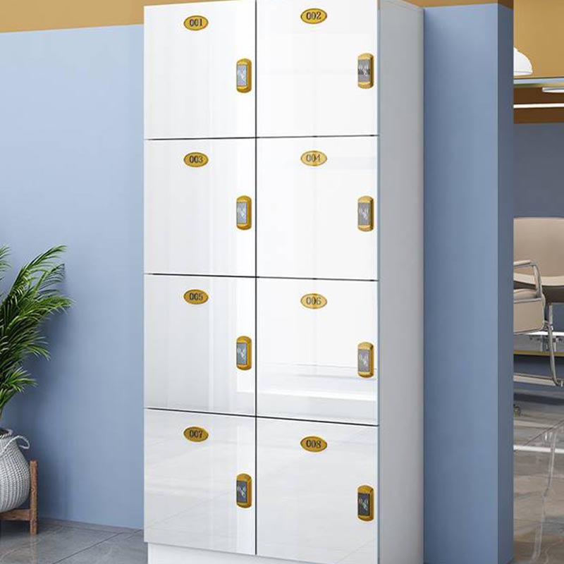 Moderne gespiegelde afwerking Niet-hangende armoire vervaardigde houten opbergkast