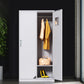 Modern Style Metal Wardrobe White Colour Wardrobe Closet for Home