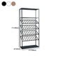Industrial Floor Wine Shelf Metal Wine Glass Stemware Rack Holder 13.78" Wide Clearhalo 'furn' 'furn_wine_racks' 'Furniture' 'Kitchen & Dining Furniture' 'Wine Racks' 'wine_racks' 5944113