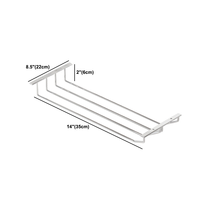 Porta moderna in vetro e stelo in vetro di vino in metallo in Chrome