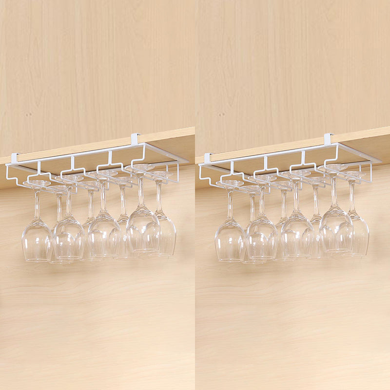 現代の吊りワイングラスラックメタルガラス＆ステムウェアホルダー用キッチン
