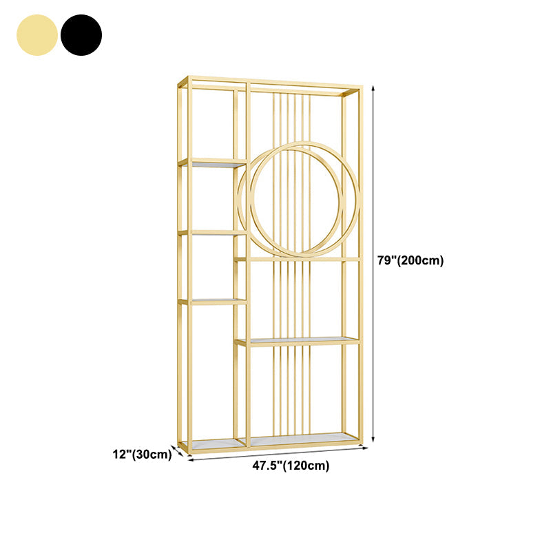 Contexte de bouteille de vin de luxe Rack de bouteille en métal avec étagère