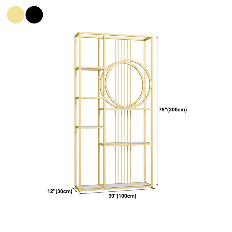 Contexte de bouteille de vin de luxe Rack de bouteille en métal avec étagère