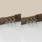 Modern Hanging Glass & Stemware Holder Metal Glass Rack Under Cabinet