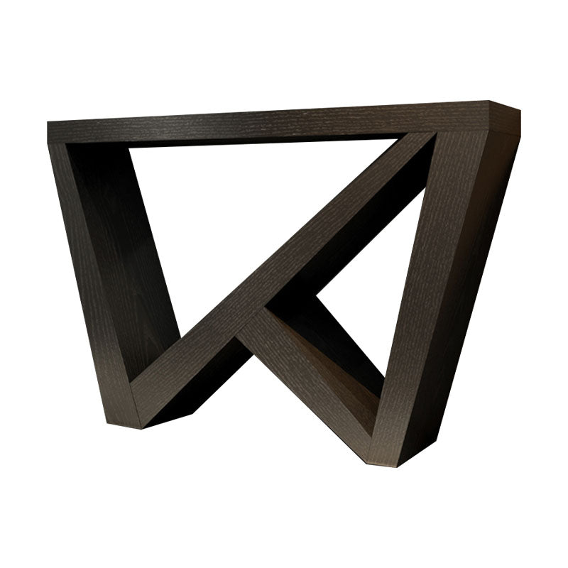 Tavolo da console in legno da 12 "W tavolo da accento moderno di metà secolo per Hall