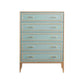 Glam -dressoir vervaardigd houten opbergkast dressoir met 5/7 laden