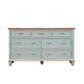 Glam -dressoir vervaardigd houten opbergkast dressoir met 5/7 laden