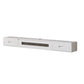 Scandinavian Solid Wood TV Console 2-Drawer 1-Door Floating TV Stand 63"L x 10"W x 8"H White Clearhalo 'furn' 'furn_tv_stands_entertainment_centers' 'Furniture' 'Living Room Furniture' 'TV Stands & Entertainment Centers' 'TV Stands & Media Storage Furniture' 'tv_stands_entertainment_centers' 5944581