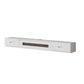 Scandinavian Solid Wood TV Console 2-Drawer 1-Door Floating TV Stand 70.9"L x 9.8"W x 7.9"H White Clearhalo 'furn' 'furn_tv_stands_entertainment_centers' 'Furniture' 'Living Room Furniture' 'TV Stands & Entertainment Centers' 'TV Stands & Media Storage Furniture' 'tv_stands_entertainment_centers' 5944590