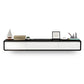 Nordic Wall-Mounted TV Console Solid Wood 2-Drawer Floating TV Stand Console Black-White Clearhalo 'furn' 'furn_tv_stands_entertainment_centers' 'Furniture' 'Living Room Furniture' 'TV Stands & Entertainment Centers' 'TV Stands & Media Storage Furniture' 'tv_stands_entertainment_centers' 5944664