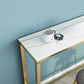Glam 1/2/3 Pieces Sintered Stone Bar Table Set Fixed Table Counter Set for Home Use Clearhalo 'Bar Furniture' 'furn' 'furn_home_bar_bar_sets' 'Furniture' 'Home Bars & Bar Sets' 'home_bar_bar_sets' 'Kitchen & Dining Furniture' 5944799