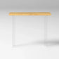 Modernes rechteckiges Kneipentisch-Set, 1/3 Bild, Tresentisch aus Holz mit rückenfreiem Hocker