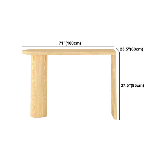 Industrial Irregular Pub Table Set 1/3 Pieces Wooden Counter Table Set Clearhalo 'Bar Furniture' 'furn' 'furn_home_bar_bar_sets' 'Furniture' 'Home Bars & Bar Sets' 'home_bar_bar_sets' 'Kitchen & Dining Furniture' 5944974