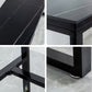 Glam Living Room Counter Set 1/2/3/4/7 Pieces Rectangle Trestle Bar Pub Table Set Clearhalo 'Bar Furniture' 'furn' 'furn_home_bar_bar_sets' 'Furniture' 'Home Bars & Bar Sets' 'home_bar_bar_sets' 'Kitchen & Dining Furniture' 5945001