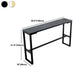 Glam Living Room Counter Set 1/2/3/4/7 Pieces Rectangle Trestle Bar Pub Table Set Clearhalo 'Bar Furniture' 'furn' 'furn_home_bar_bar_sets' 'Furniture' 'Home Bars & Bar Sets' 'home_bar_bar_sets' 'Kitchen & Dining Furniture' 5945005