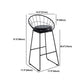 Glam Living Room Counter Set 1/2/3/4/7 Pieces Rectangle Trestle Bar Pub Table Set Clearhalo 'Bar Furniture' 'furn' 'furn_home_bar_bar_sets' 'Furniture' 'Home Bars & Bar Sets' 'home_bar_bar_sets' 'Kitchen & Dining Furniture' 5945011