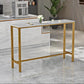 White Marble Bar Table Set 1/4 Pcs Upholstered Bar Stool for Living Room Clearhalo 'Bar Furniture' 'furn' 'furn_home_bar_bar_sets' 'Furniture' 'Home Bars & Bar Sets' 'home_bar_bar_sets' 'Kitchen & Dining Furniture' 5945063