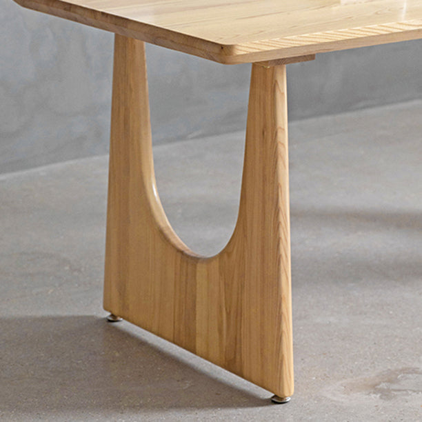 Industrial 1/2/4/5/6 Pieces Rectangle Dining Solid Wood Dining Room Table with Chairs Clearhalo 'Dining Room Sets' 'Dining Tables & Seating' 'dining_room_set' 'furn' 'furn_dining_room_set' 'Furniture' 'Kitchen & Dining Furniture' 5945150